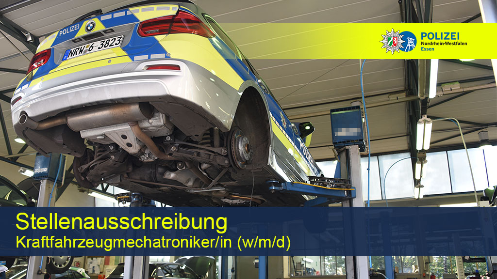 Stellenausschreibung Kraftfahrzeugmechatroniker/in