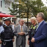 Innenminister Herbert Reul zu Beuch in Gummersbach