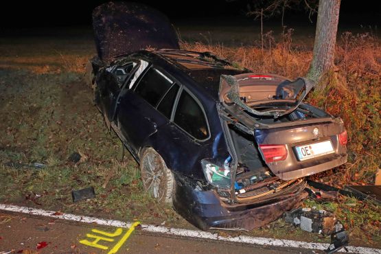 verunfallter BMW
