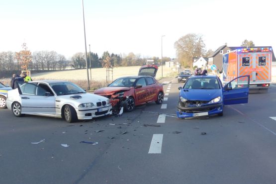 Bild von der Unfallstelle