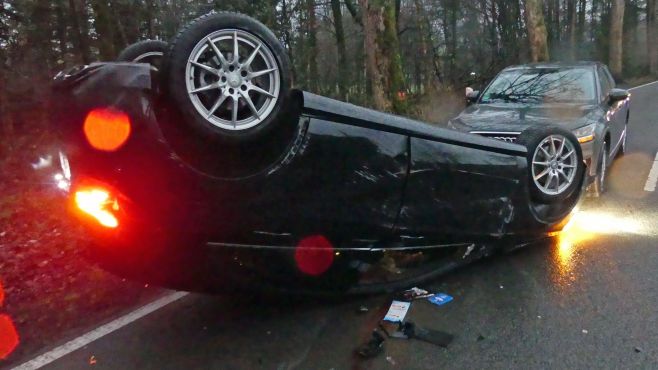 Bild von der Unfallstelle