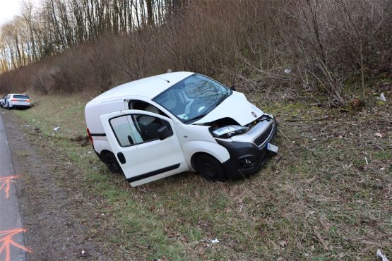 Kollision im Gegenverkehr