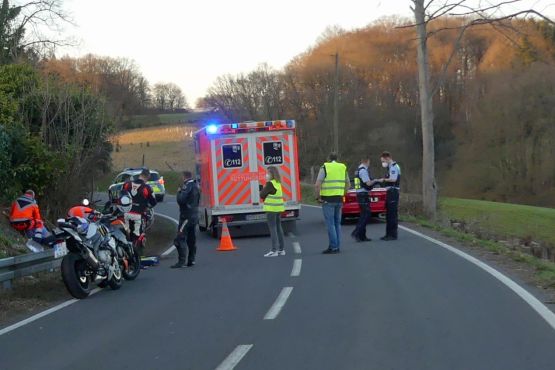 Bild von der Unfallstelle