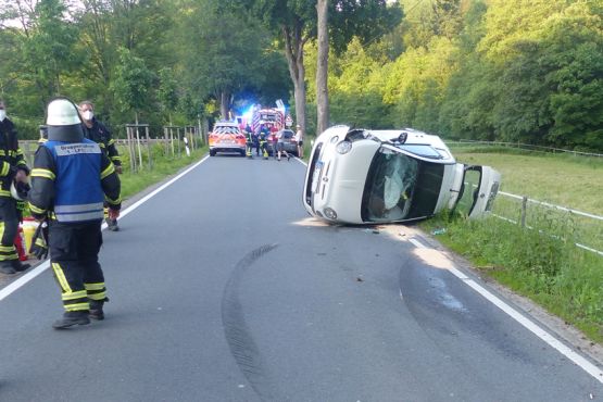 verunfallter Fiat