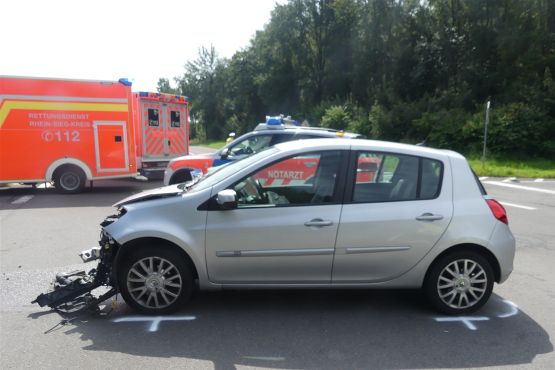 Bild von der Unfallstelle
