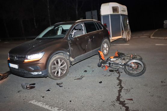Bild von der Unfallstelle