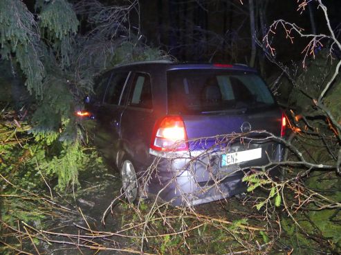 Bild von der Unfallstelle