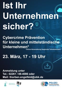 Veranstaltung Cybercrime