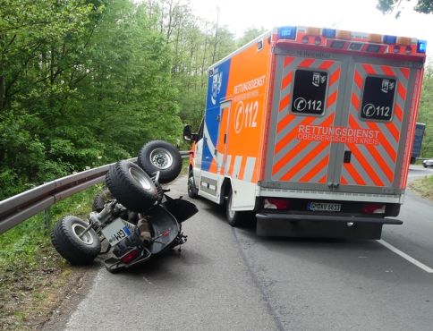 Bild von der Unfallstelle