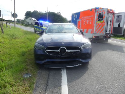 Unfall forderte zwei Verletzte