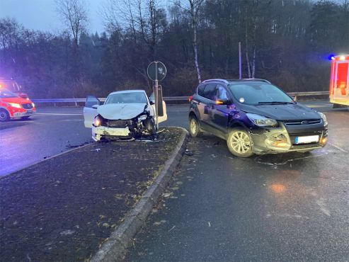 Verkehrsunfall beim Abbiegen