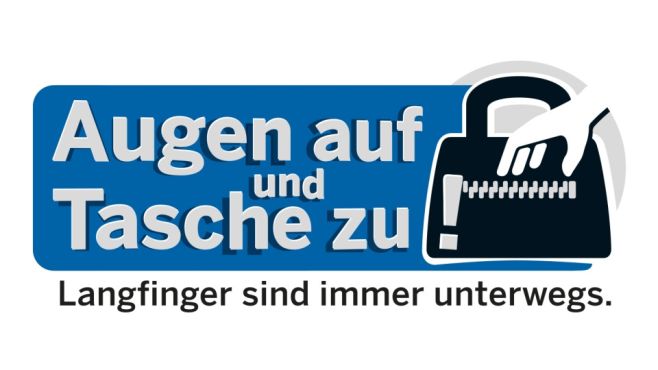 Augen auf und Tasche zu!