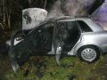 Die Insassen konnten sich vor dem Brand aus dem Fahrzeug befreien.